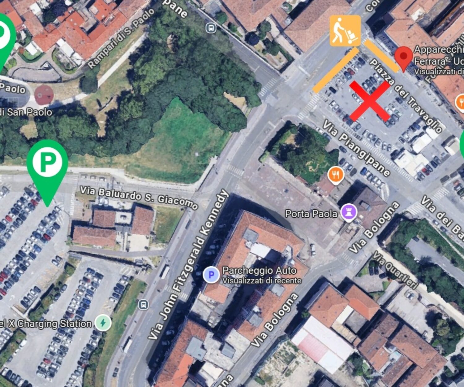 parcheggi centro acustico ferrara apparecchi acustici